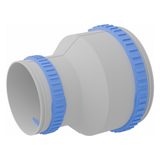 Муфта переходная ТИХОНЯ СПВ ПЭ МПР-90/2х63 из АБС-пластика для СПВ ПЭ, с D90 на 2 выхода D63