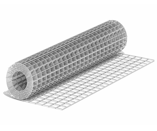 Оцинкованная сетка в рулонах 1,8 25x25