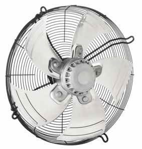 Осевой вентилятор охлаждения с защитной решеткой SF-4M 500-B