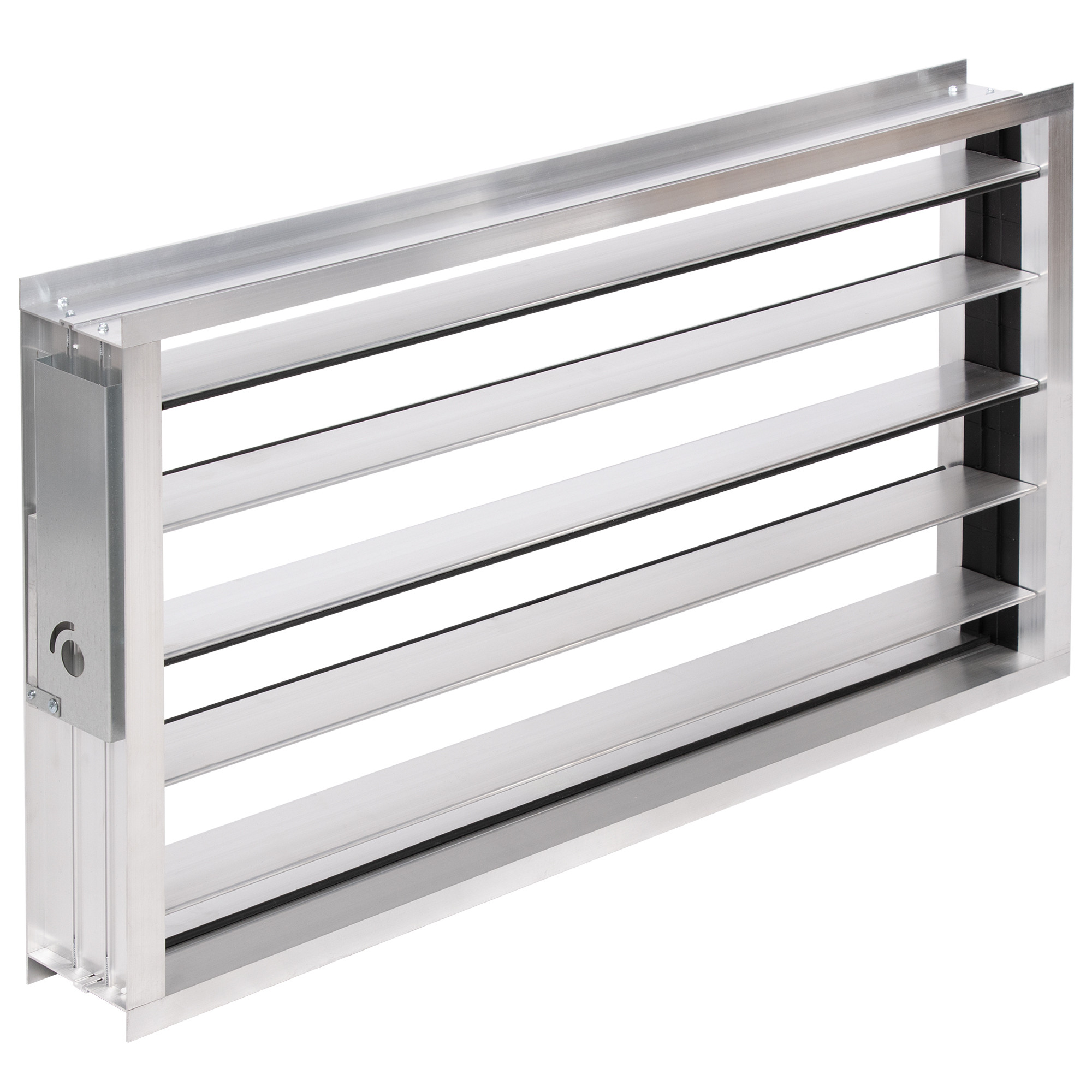 Клапан воздушный SHUFT DRr 1000х500 с подставкой под электропривод