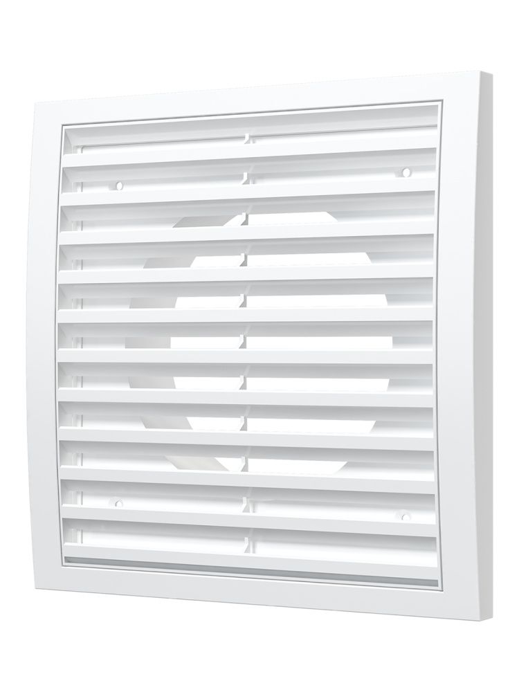 Решетка вентиляционная RRF, разъемная, фланец, D150, 200x200, пластик, ERA