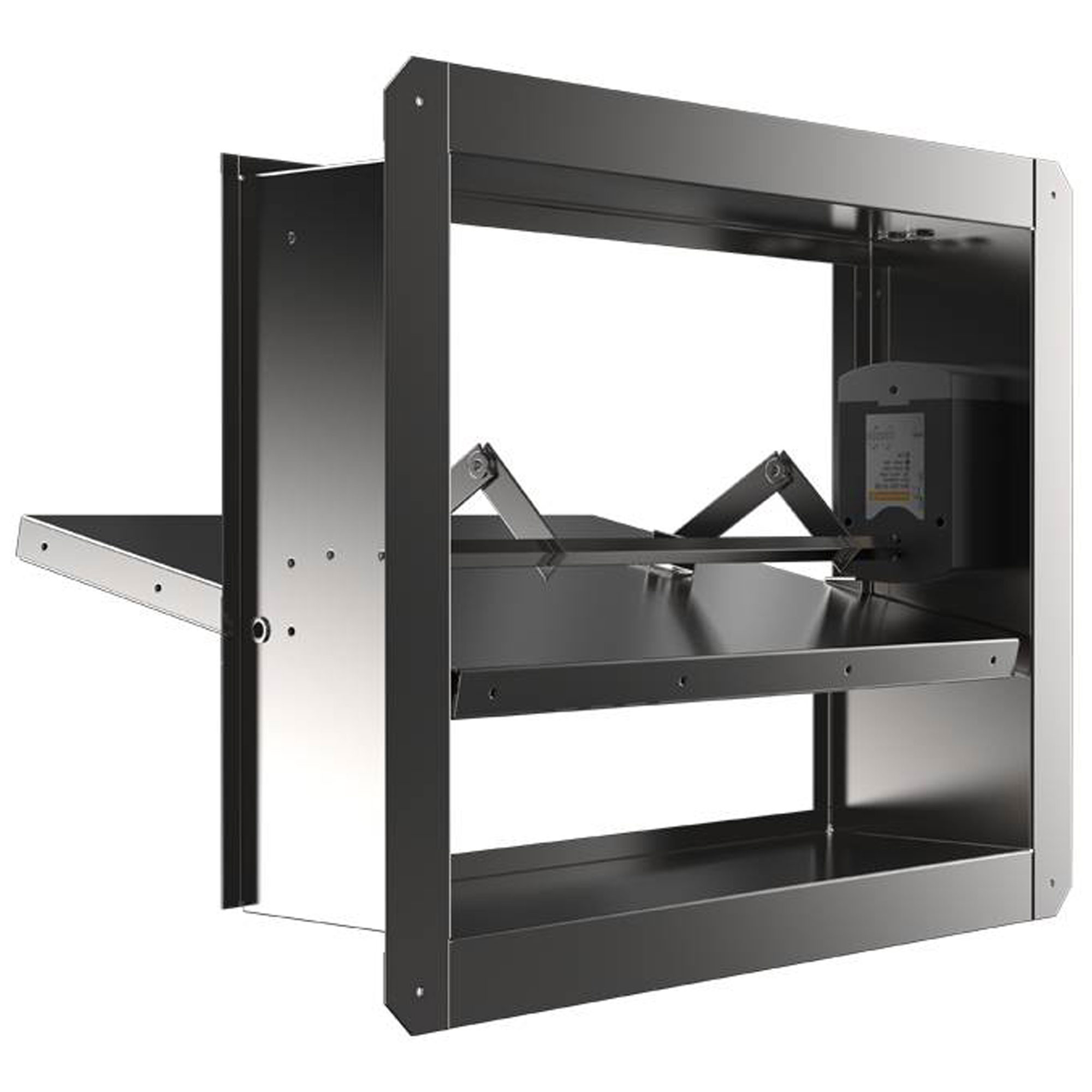 Клапан противопожарный SHUFT SHFDO-60-O-750_150-EM24-0-0-0-0, 750×150 мм, EI 60