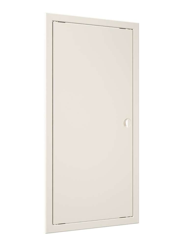 Люк ревизионный ЛР фланец 296х596 ручка 318х618 пластик Ivory EVECS
