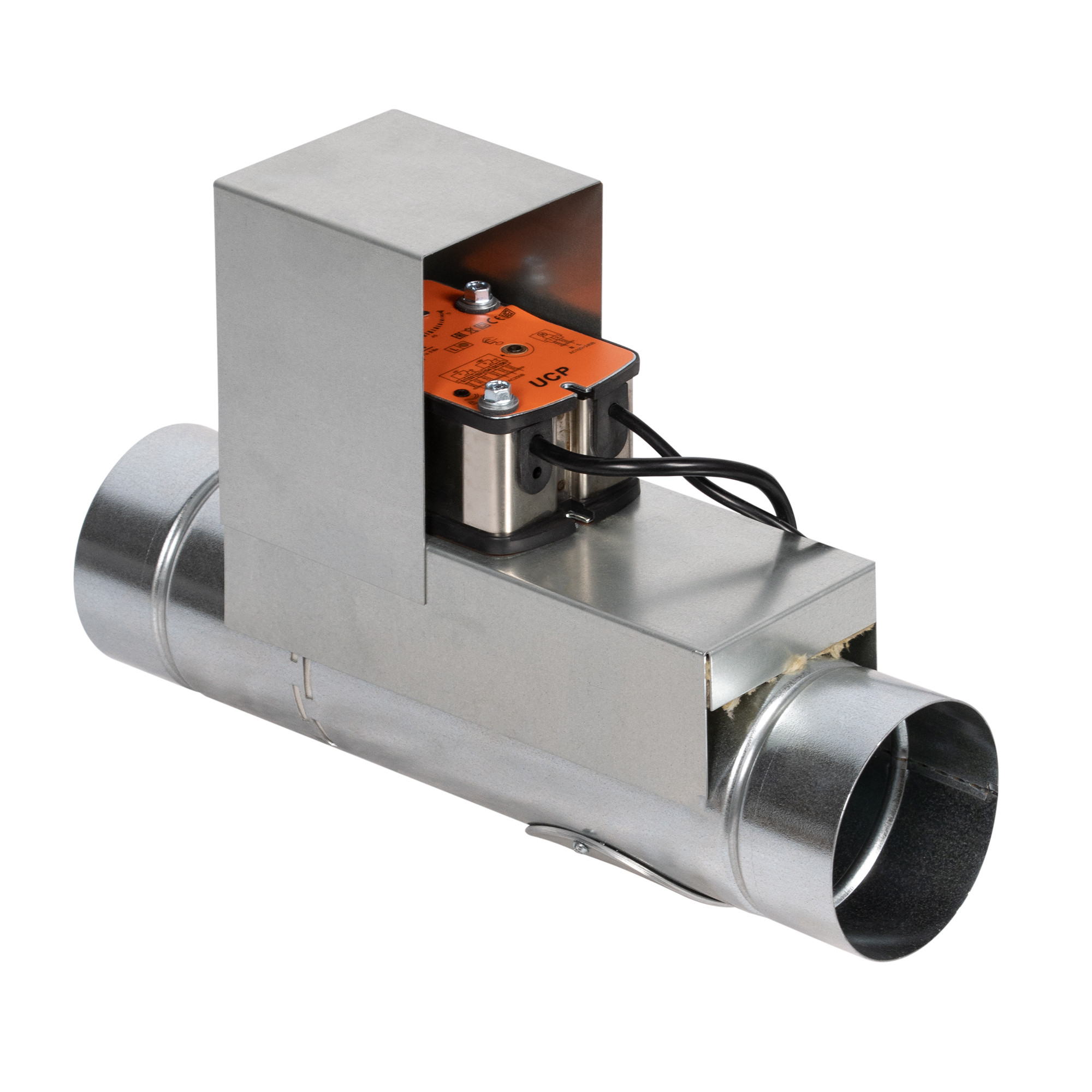 Клапан противопожарный SHUFT SHFDO-60-O-d250-MB24-0-0-0-0