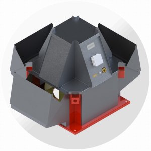 Крышный вентилятор дымоудаления ВКРВ-ДУ №11,2, Ø1120 мм