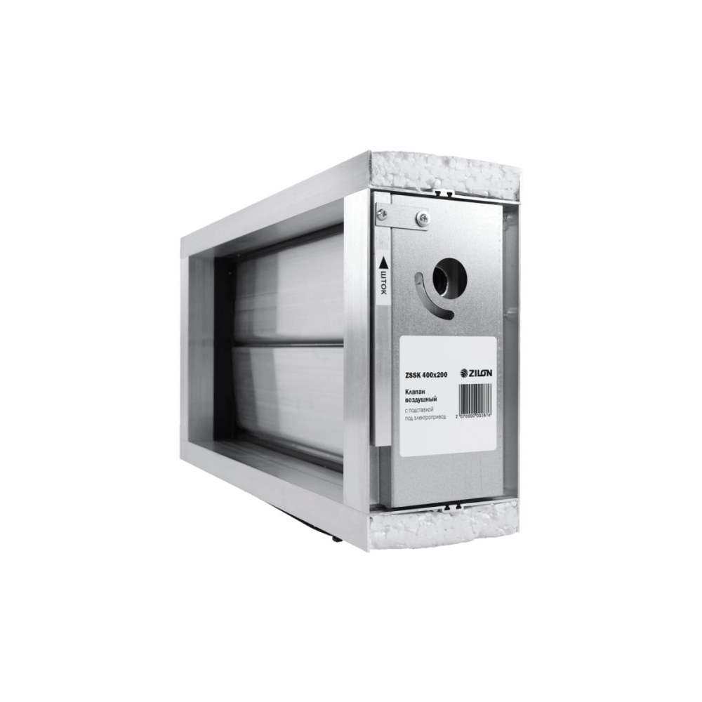 Воздушный клапан ZILON ZSSK 500x250