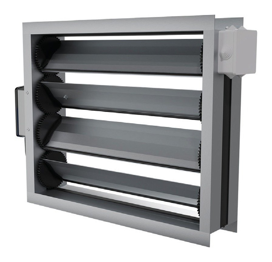 Воздушный клапан с электроподогревом ВКп 1500×200