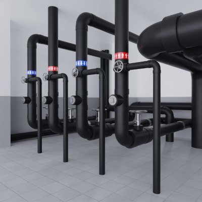 Трубка теплоизоляционная РУ-ФЛЕКС СТ 9×114 мм, 2 м